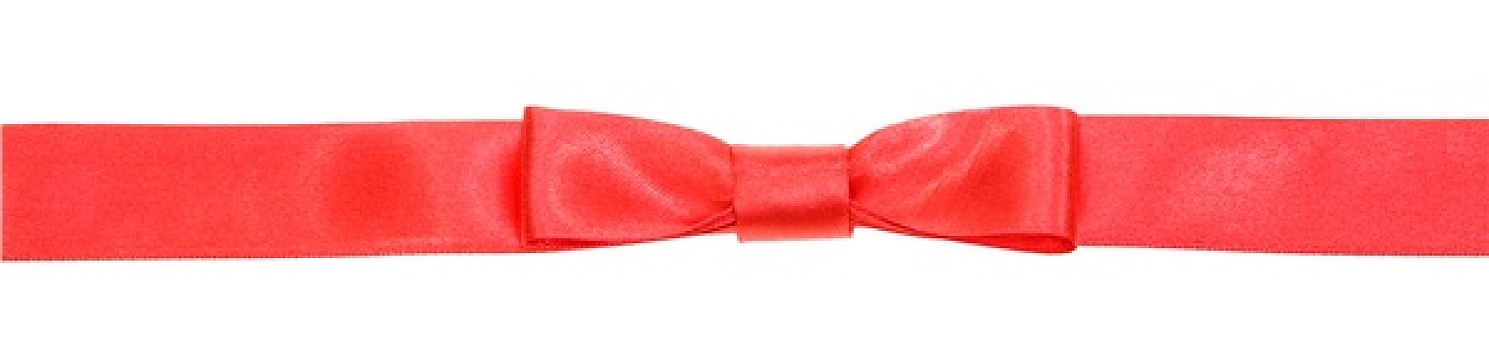 红色,蝴蝶结,打结,狭窄,绸缎,丝带