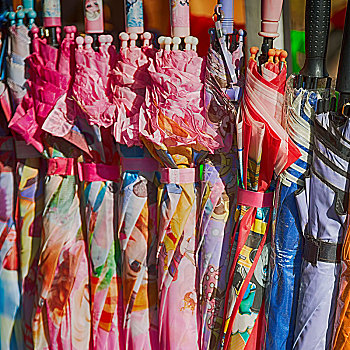 菲律宾,市场,纹理,伞