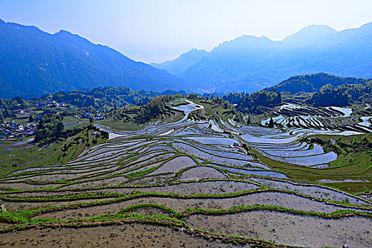 中国最美梯田,浙江丽水云和梯田