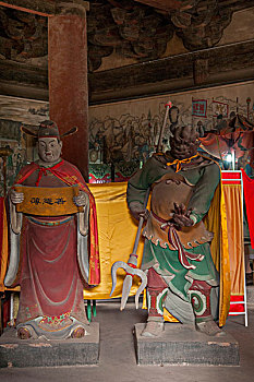 山西省晋中历史文化名城---榆次老城城隍庙冥王殿众鬼神