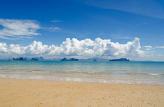 沙滩,海滩,风景,苏梅岛,攀牙,泰国,东南亚,亚洲