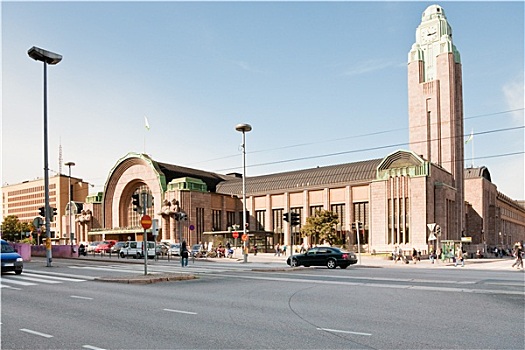 中心,火车站,赫尔辛基