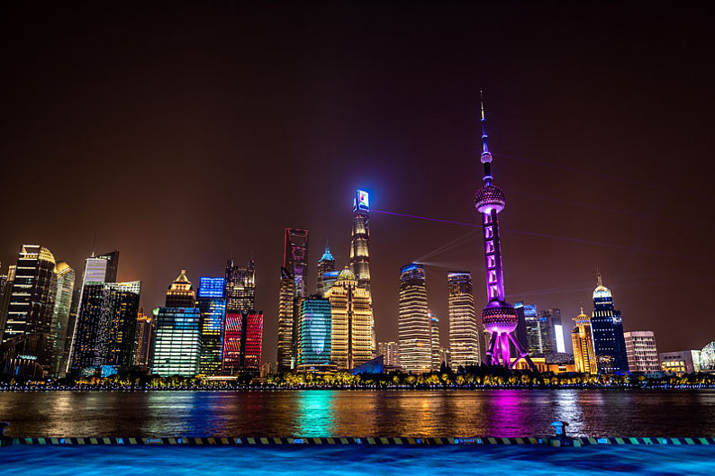 上海夜景图片_上海夜景高清图片_全景视觉