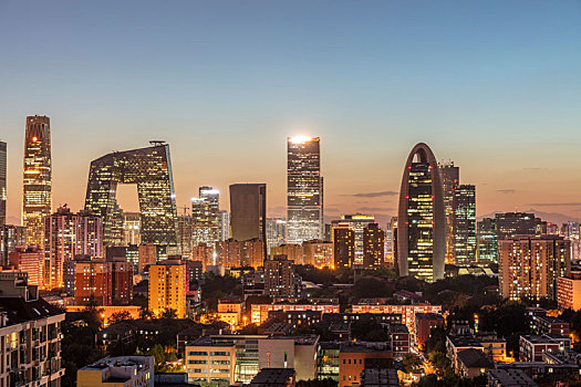 北京cbd核心区效果图图片