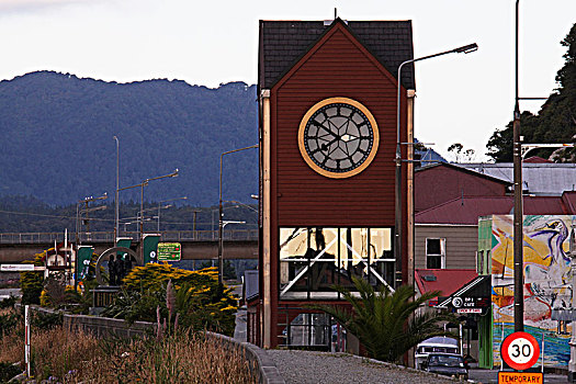 新西兰格雷茅斯镇