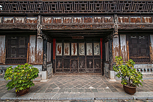 世界建筑遺產----云南建水團山村,張家花園