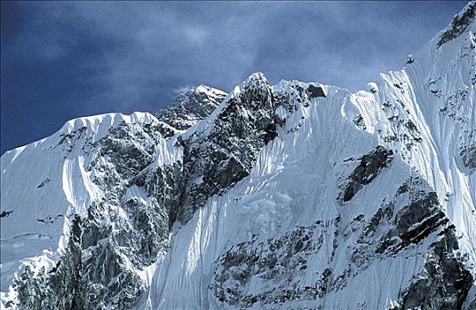 山,喜马拉雅山,珠穆朗玛峰,尼泊尔,亚洲