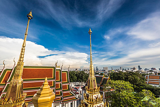寺院,金属,宫殿,曼谷,泰国