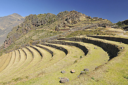 秘鲁,皮萨克,乡村,神圣峡谷,乌鲁班巴,河