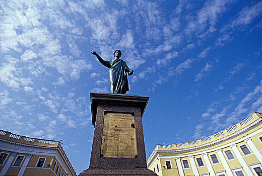 欧盟,乌克兰,敖德萨,雕塑,流行,街道,建筑