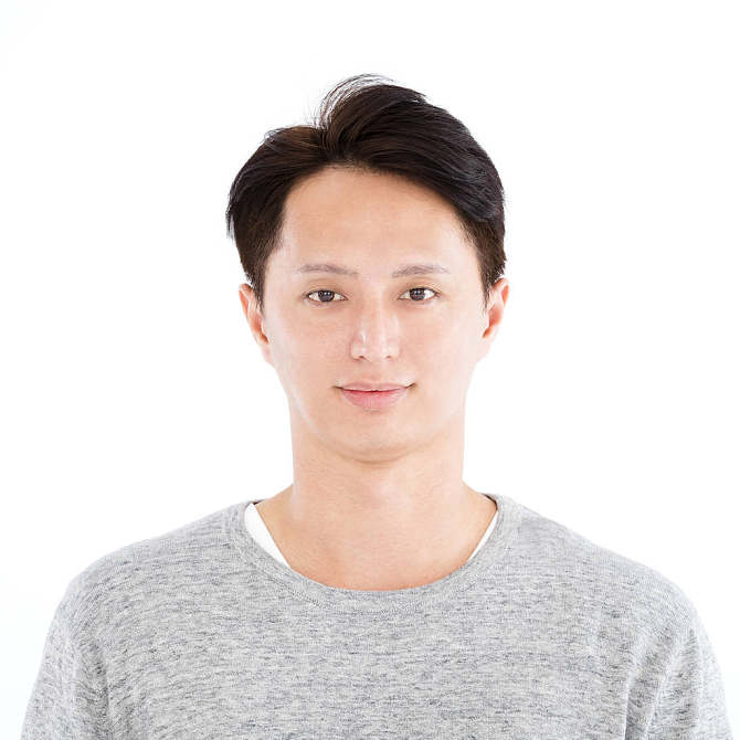 特写,亚洲人,男青年,脸,头像_高清图片_全景视觉