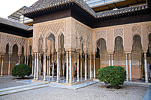 纳斯里王朝,宫殿,阿尔罕布拉,格拉纳达,西班牙,2007年