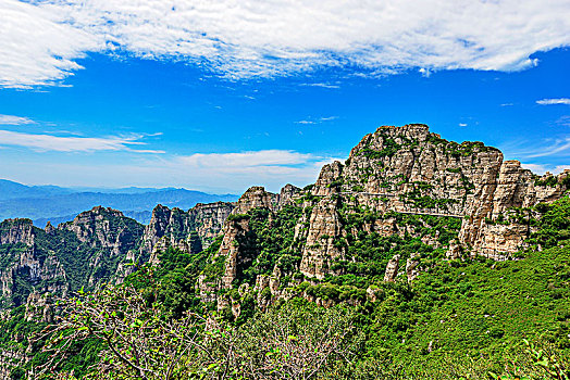 中国,河北,白石山景观