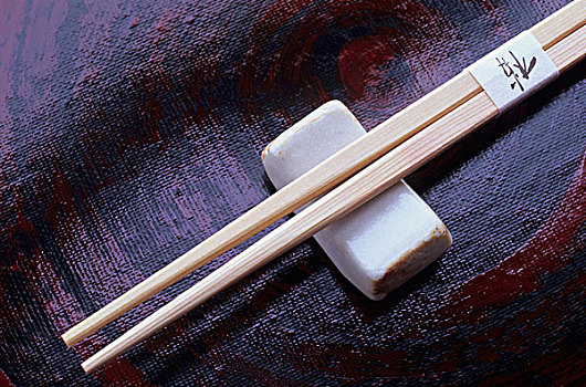 木质,筷子,休息