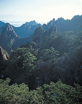 中国安徽黄山风景