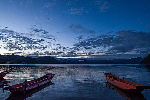 泸沽湖风光