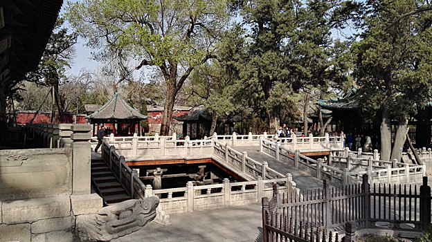 晋祠,鱼沼飞梁