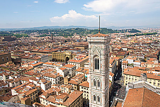 欧洲,意大利,佛罗伦萨,风景,中央教堂,穹顶