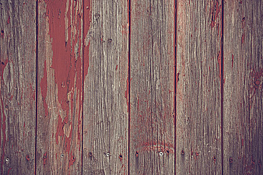 厚木板,背景,红色,低劣,涂绘