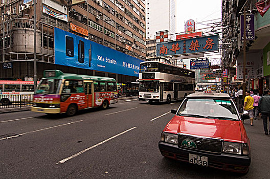 旺角,地区,九龙,香港,中国