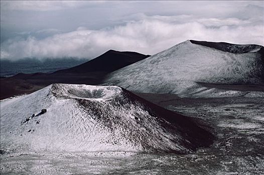 不活跃,火山,夏威夷火山国家公园,夏威夷