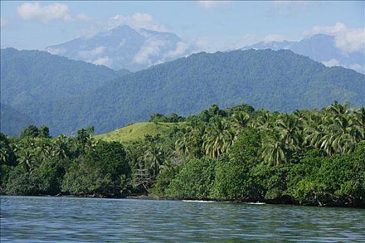 海边风景,巴布亚新几内亚,美拉尼西亚