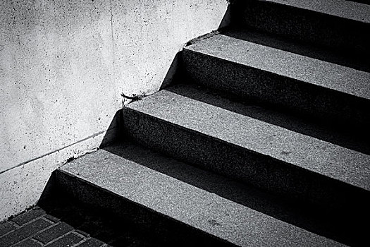 水泥,楼梯