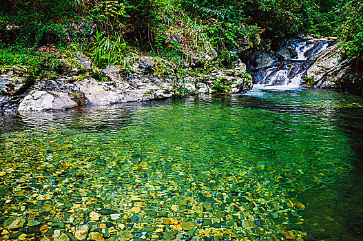 夏日峡谷风光