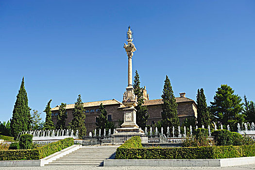雕塑,皇家,医院,格拉纳达,西班牙