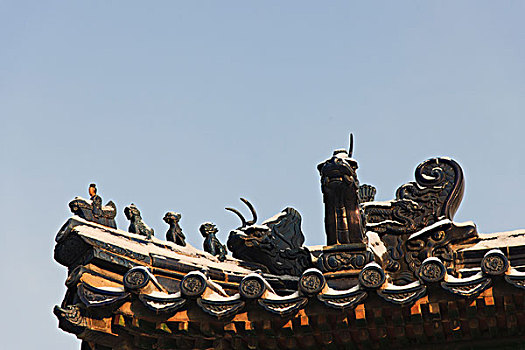 古代建筑房顶