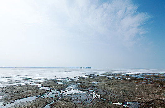 新疆,盐湖