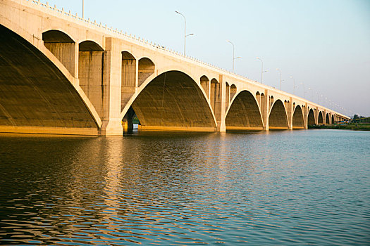 藁城滹沱河漫水桥图片