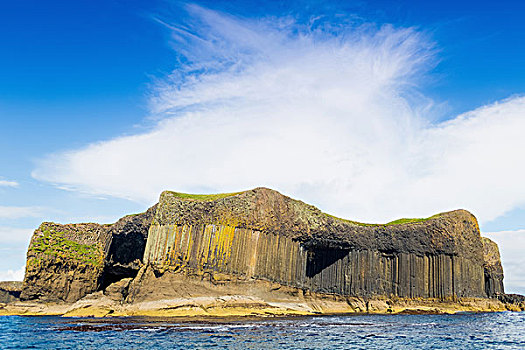 岛屿,入口,洞穴,内赫布里底群岛,西海岸,苏格兰,英国