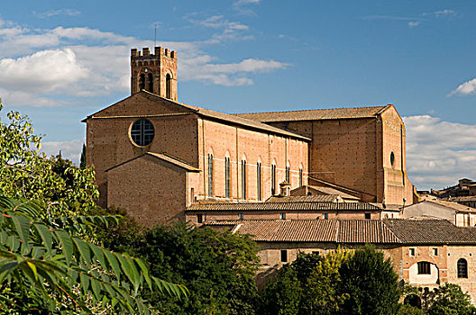 圆屋顶,大教堂,锡耶纳,世界遗产,托斯卡纳,意大利,欧洲