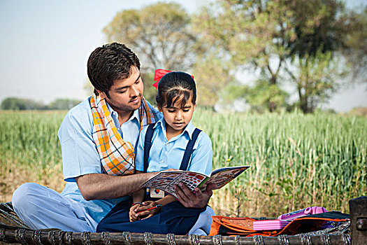 农民,教育,女儿,土地,印度