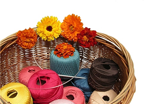 毛织品,纱线,花