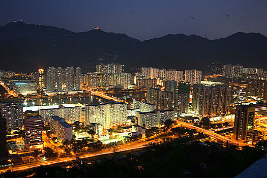 香港回归十周年图片展览－香港夜景