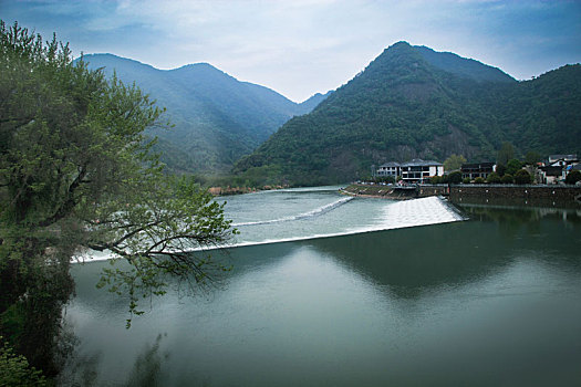 龙鳞坝,富阳山水