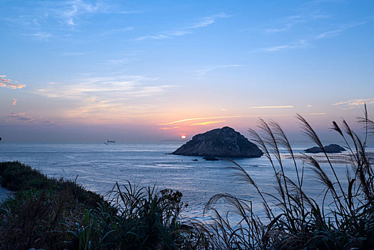 海上日落