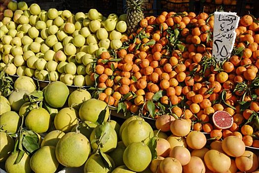 水果,市场,大马士革,叙利亚