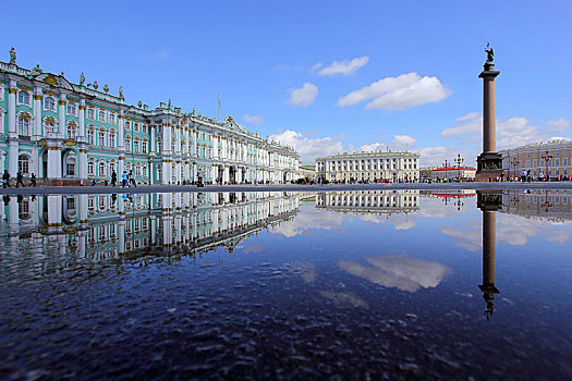 王宫广场,彼得斯堡
