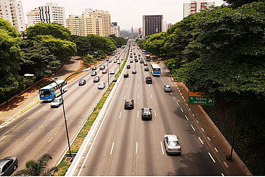 交通,道路,圣保罗,巴西