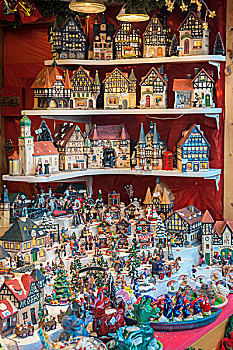 传统,假日,装饰,圣诞市场,亚琛,德国