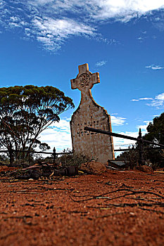 金矿区,墓地,西澳大利亚,澳大利亚
