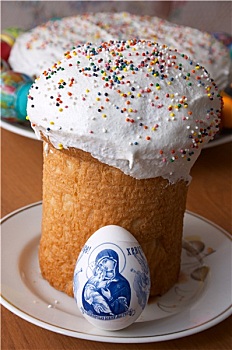 复活节蛋糕,蛋