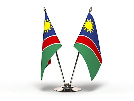 微型,旗帜,纳米比亚