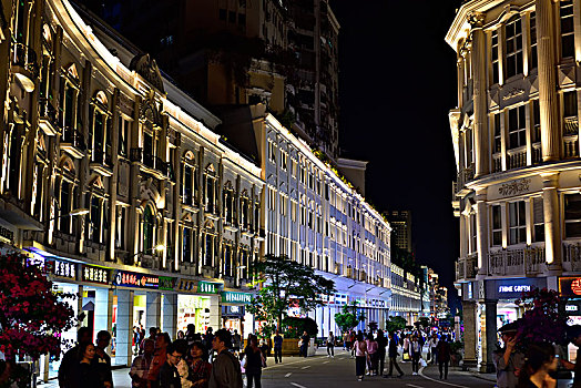 厦门中山路夜景