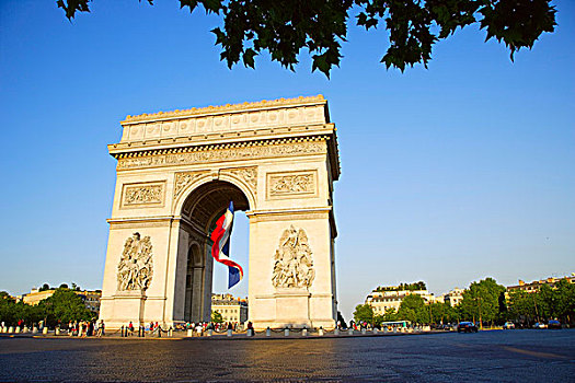 拱形,香榭丽舍,巴黎,法国
