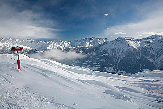 贝特默阿尔卑,滑雪,胜地,世界遗产,瓦莱,瑞士,欧洲