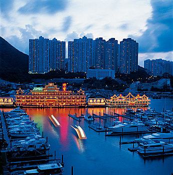 香港回归十周年图片展览香港仔珍宝海鲜坊